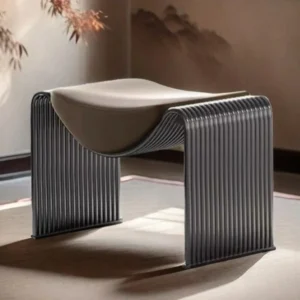 Luxury Dressing Makeup Stool Household Shoe Changing Stool Modern Comfortable Hallway Ottoman Living Room Furniture Chair